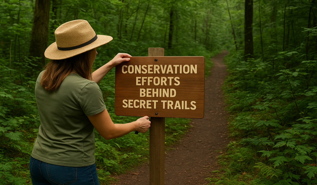 Conservation Efforts Behind Secret Trails